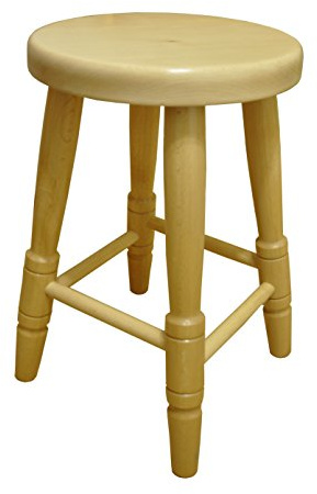 Magnetic Mobel Hocker Massiv Stuhl Sitz Sitzmöbel Buche H 45 cm Neu (Buche Lackiert)