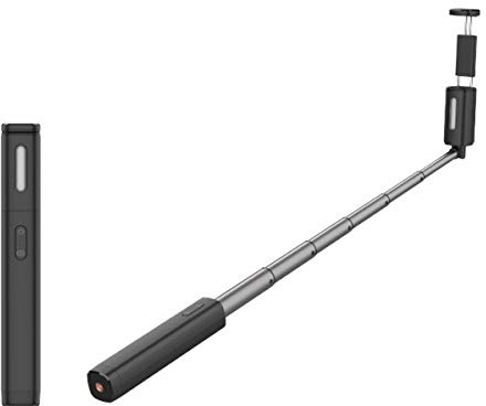 Palo Selfie Trípode DISPHO Bluetooth con Luz Selfie y Emergencia