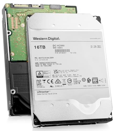 Western Digital DC HC550 16TB 512MB SAS Ultra 512E SE P3