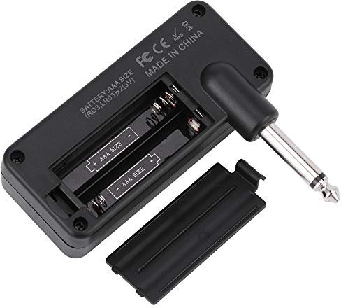 ABS + Metal Guitar Headphone Amplifier, Practical Mini Bass Amplifier