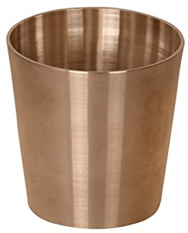 De Kulture Gobelet Fait Main en Bronze Pur Kansa pour Boissons Traditionnelles, 2.5 x 2.5 Pouces, 150 ml