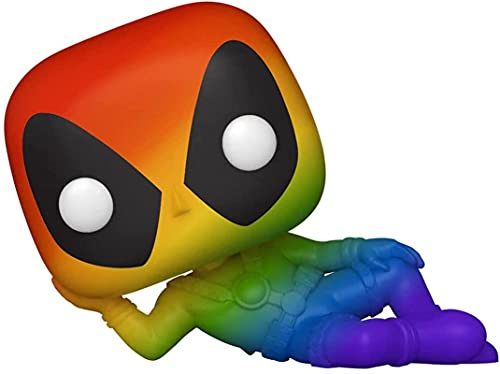 Funko Pop! Marvel: Pride - Deadpool - Rainbow - Figura in Vinile da Collezione - Idea Regalo - Merchandising Ufficiale - Giocattoli per Bambini e Adulti - Comic Books Fans