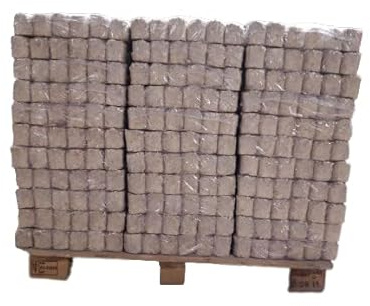 Seasonal Savings Hotblocks Eco Fuel Briquettes Full Pallet approx 960k. 96 packs of Briquettes, 12 in each pack.