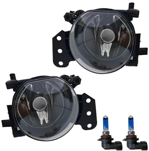 KYYET Front Driving Fog Light Fits for 2004-2009 BMW E60 E61 5 Series Fog lamp Repeplace BM2592123 BM2592124