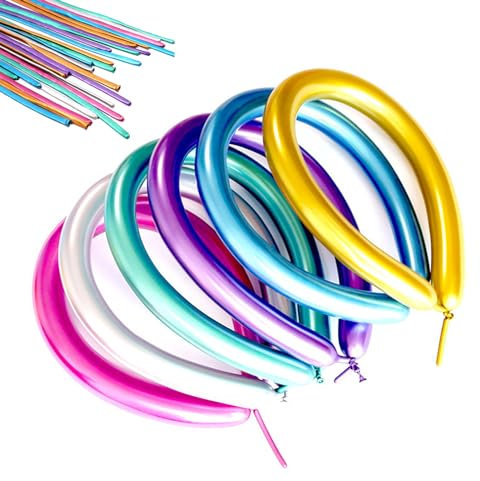 Eastuy Palloncini Lunghi Palloncini Modellabili,Palloncini Lunghi Palloncini Torcenti | Animali Palloncini Che Si attorcigliano 260 Palloncini Sottili - Forniture per Feste Classiche con Palloncini