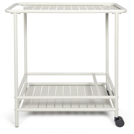 Gartenwagen 61 x 42 cm weiß - GS163C
