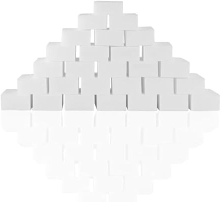 MIEGUIWOR 20 Spugna Magica con Potenza di Pulizia 2X Più Forte,Gomma Magica Aggiungere Acqua per Rimuovere Lo Sporco,Spugnetta Magica per Superfici Domestiche, Cucine, Bagni, Muro e Scarpe