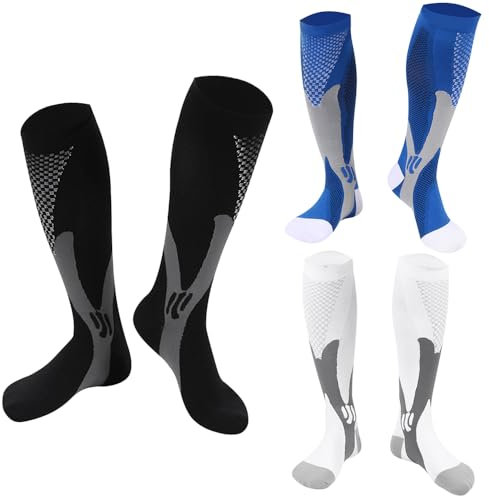 Losvcbcx Kompressionsstrümpfe 20-30 mm Hg Medizinische Versorgung Kompressionsstrümpfe für Männer und Frauen