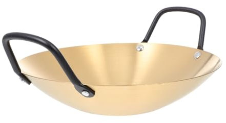 Agashi Fischtopf Aus Edelstahl, Bratpfanne, Grillpfanne, Hot Pot,En-Nudeltopf,Yun-Wok, Haushaltspfanne, Küchengeschirr/D/24 * 24 * 5.7Cm