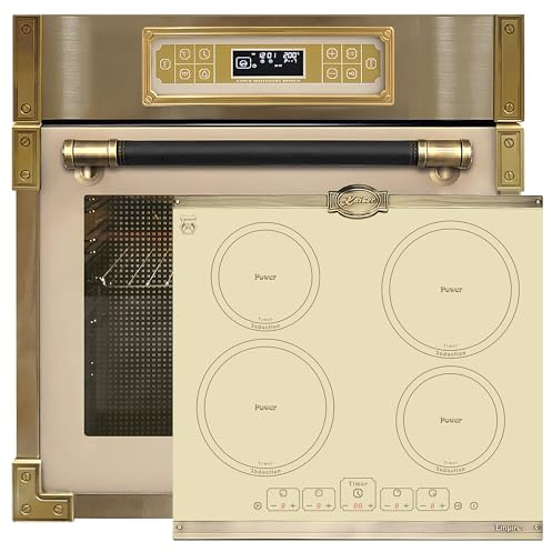 Kaiser EH 6726 ElfAD+KCT 6195 IElfEm Autark - Juego de horno eléctrico (80 L, con placa de inducción Autark 60 cm, 4 zonas con potenciador)