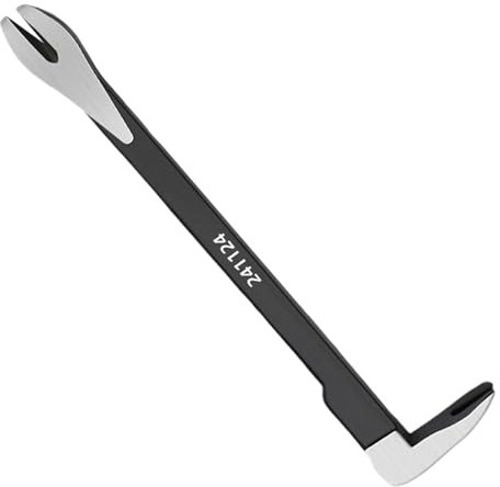 Pry Bar, Nail Puller for Cat Paws, Portable Nail Puller Tool, Multifunctional Skirting Board Removal, Small Nail Puller for Men