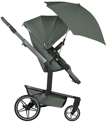 Joolz Sonnenschirm – Kinderwagen-Sonnenschutz mit UV-Schutzfaktor 50+ | flexible Positionierung, einfache Passform für alle Joolz Kinderwagen, stilvolles & langlebiges Design – Forest Green