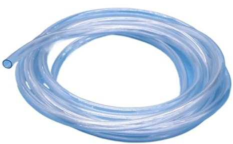 MDSIOKHJ Tubo for Irrigazione Tubi in plastica PVC Trasparente da 1/2/3/5/8 m 2 3 4 5 6 8 10 12 14 16 18 20 25mm Tubo for Pompa Acqua da Giardino Trasparente(5 Meters,ID 12mm x OD 14mm)
