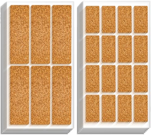ROKZELT 132 Stück Etiketten Selbstklebend, 30 x 15 mm 63 x 22 mm Aufkleber zum Beschriften, Beschriftungsetiketten, Universal Klebeetiketten zum Preisschilder, Adress, Haushalt, Tiefkühl Büro Küche