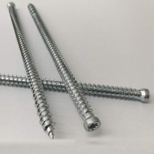 50 Stück Fensterrahmenschrauben 7,5 x 102 mm Fensterschraube Rahmenschraube Rahmenschrauben Torx verz.