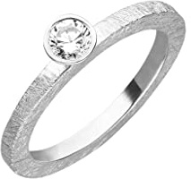 2 mm Silber Ring Goldschmiedearbeit aus Deutschland (Sterling Silber 925) Vorsteckring - Damenring - Verlobungsring - Beisteckring