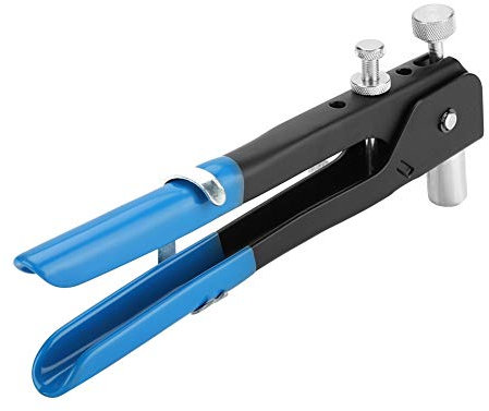 Greensen 86Pcs M3-M8 Rivet Gun Insert Tool Riveter Rivnut Nutsert Riveting Kit, Blind Rivet Nut Hand Riveter Gun Wrench Threaded Insert Rivnut Nutsert Tool Kit