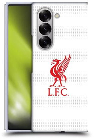 Head Case Designs Offizielle Liverpool Football Club Logo Rot Und Muster Liver Bird Harte Rueckseiten Handyhülle Hülle Huelle kompatibel mit Samsung Galaxy Z Fold6