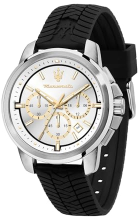 Maserati Orologio Uomo, Cronografo, Analogico, Cassa 44 mm, Limited Edition Collezione SUCCESSO - R8871621041