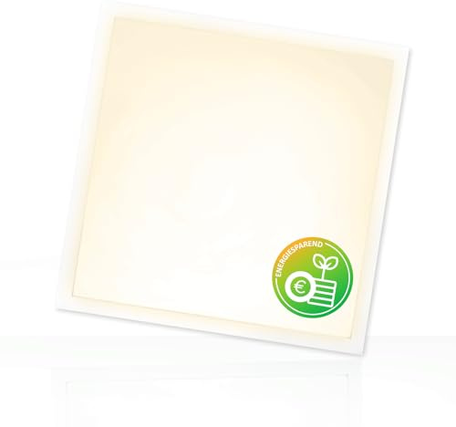 Xtend EcoLight LED Panel 62x62cm 4000K Neutralweiß 4500lm 25W Rasterleuchte flimmerfrei Netzteil energieeffizient Deckenleuchte Backlit BLs2.0