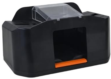 Bsbkoj Auto Card Dealer Machine, shuffler Card Machine, Low Noise Card Shuffler, Fast Electric Card Shuffler with USB Charging, Enjoy Family Game Nights, and Home Entertainment