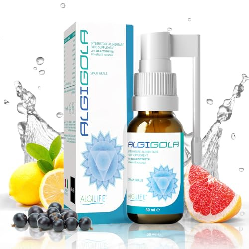 Spray Gola Antinfiammatorio Forte Per Adulti e Bambini 30 ml. Spray mal di Gola Forte con Lisozima, Vitamina D, Tea Tree ed Echinacea. Azione Emoliente per Gola Infiammata e raffreddore, Erisimo Voce