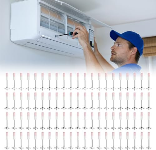 Chiodi per Sparachiodi,200pcs Chiodi per Sparachiodi Manuale,Diametro 7.3 mm Chiodi per Pistola Sparachiodi,Acciaio Spara Chiodi per Cemento e Ferro,Strumento di Fissaggio per Unghie