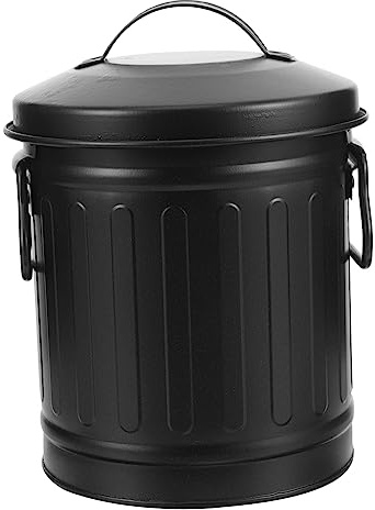DOITOOL Poubelle De Bureau Noir Compacte Et Robuste Corbeille De Rangement Multifonction pour Bureau Chambre Et Cuisine Facile à Nettoyer Et Réutilisable