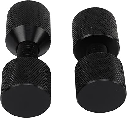 Yechiry 2 PCs 1 1/8 Zoll Zwei Lochstifte, Flanschausrichtungsstifte, Rohrfitter -Werkzeuge, Gehärtetes Aluminium, Anodiertes Schwarzoxid für ASME 150lb Flansche von /2 Zoll 14in
