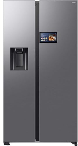 Samsung Series 9 AI Home American Fridge Freezer - Silver - E Rated