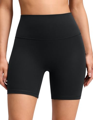 CRZ YOGA No Front Seam Biker Shorts 4/6 | Butterluxe, Extremely Soft, Gentle Compression, Yoga, High Waisted, Leggings for Women