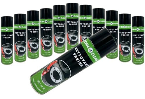 Techn Clean Lot de 12 Nettoyant Frein 500ml