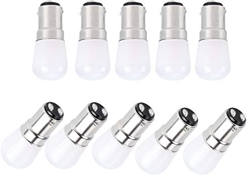 GOWENIC Bombillas LED Tipo Vela Regulables de 1,5 W B15 |Base 230V E12 Blanco Cálido 2700K para Iluminación del Hogar