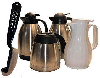 Cepillo de limpieza para decantador de café