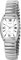 JewelryWe Women's Ultra Thin Easy Reader Watch with Elastic Strap, Golden/Silver Watch