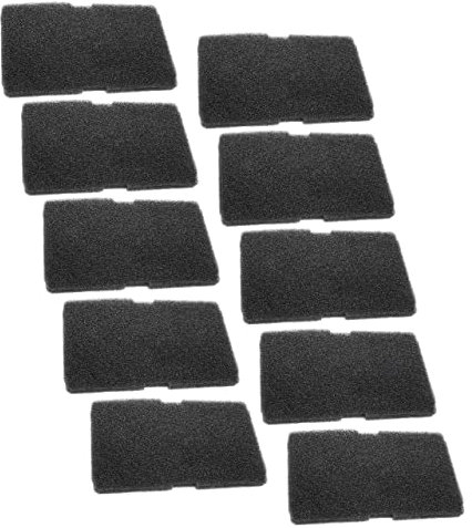 vhbw 10x sponge filter compatible with Grundig 7188289630, 7188289640, 7188289700, 7188289710, 7188289730 Tumble Dryer Replacement Filter-Set