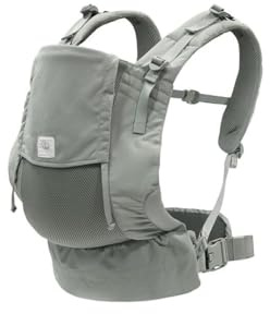 Stokke Limas Mesh, Glacier Green - Atmungsaktive Babytrage mit Hochleistungsstoffen - Sicher für Babys von 1 Monat / 4-15 kg - Inklusive abnehmbarem Beutel für das Nötigste