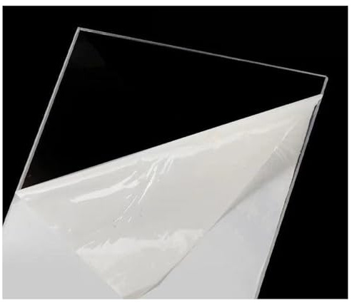 58cmx43cm klare Acrylplatten, 3mm dick, klare -Kunststoff-Acrylplatte, transparente Kunststoffplatte für Dekoration, Display, Bilderrahmen, Malerei, Regale, Außenfenster