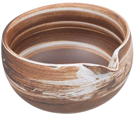 OFFSCH Ciotola Da Matcha in Ceramica Ciotola Per Tè Tradizionale Beccuccio Per Versare Facilmente