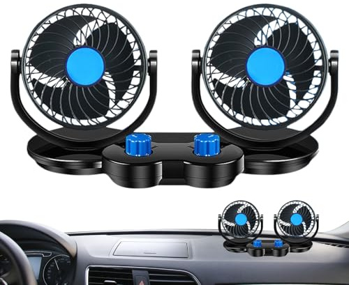 Ventilatore Per Auto Sedile Posteriore Ventilatore d'Aria Auto Silenzioso
