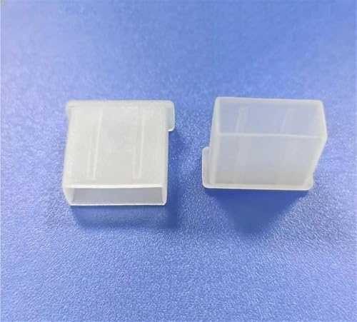 1000 st USB-dammplugg dammsäkert skyddshölje plast PE dammsäkert lock dataplugghölje