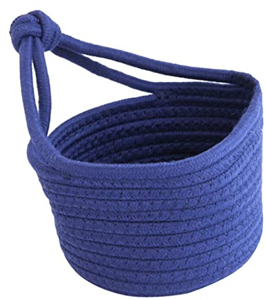 CONGARTENO Appendibile Contenitore Rotondo Resistente per Organizzare Giocattoli e Accessori Portaoggetti Sospeso e Giardino