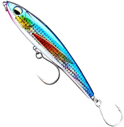 lrgnixs Weitwurf Angelköder, 12cm 50g Pencil Köder Sinkend | Gummifisch Pilker Wobbler, Hecht Fische Köder, Gummifische Angelköder, für Meeresangeln Brandungsangeln Hecht und Raubfisch