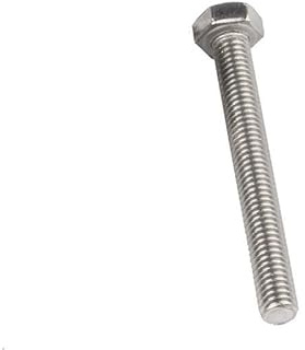 Sechskantschrauben Bolzen Sechskantschrauben M20, M22, M24, Vollgewinde, Grobgewinde, Edelstahl 304 A2-70, DIN 933, 3 Stück(100mm,M24 1pcs)