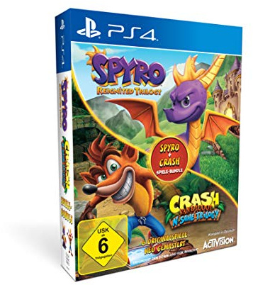 Spyro + Crash Remastered Spiele Bundle - [PlayStation 4]