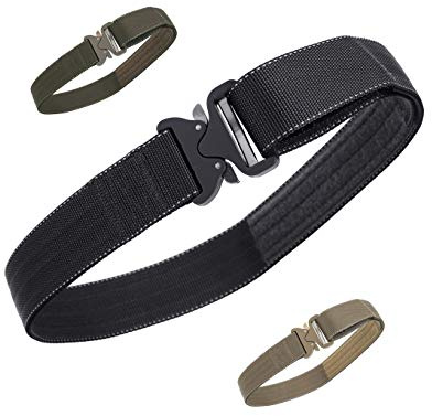 md-textil Dienstgürtel Cobra (Schwarz, G1 80cm-90cm)