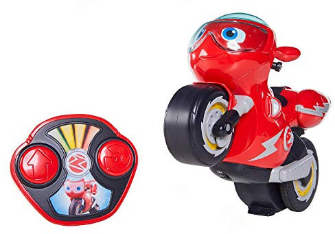 Ricky Zoom Tomy Juego de Figuras de acción para niños, Motocicleta para niños y niñas de 360 Grados, Juguete de Motocicleta para niños y niñas de 3 años +