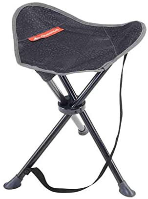Klappbarer Dreibeinhocker Klappbarer Camping-Stativhocker & Mini-Camping-Taschenhocker Dreibein-Klappbank Kleiner tragbarer Hocker for Gehen Camping Angeln Picknick Strandgarten