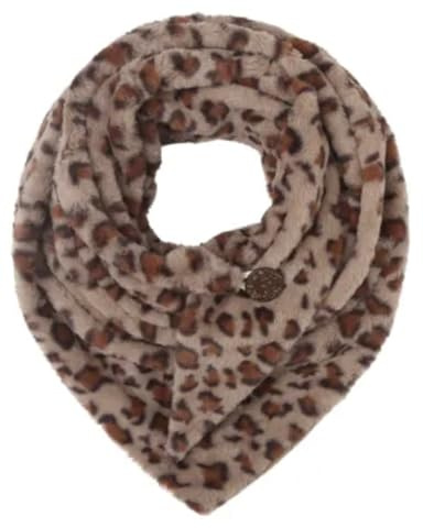 stylx Damen KuschelSchal, Teddyfell Baumwolle Dreieckstuch Frauen Winterschal Herbstschal Warm Dreieck Schal Halstuch Scarf