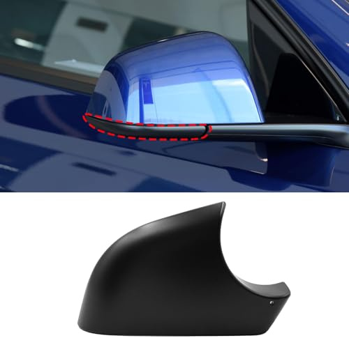 TTCR-II kompatibel med Tesla Model Y spegelkåpa, skydd botten 2018 2019 2020 2021 2022 2023 2024, ytterspegel, huva, botten för Tesla Model Y spegelkåpor nedtill (höger)